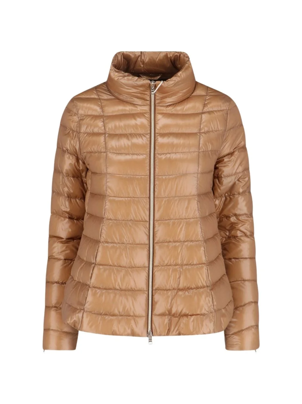 zipped padded jacket - 1