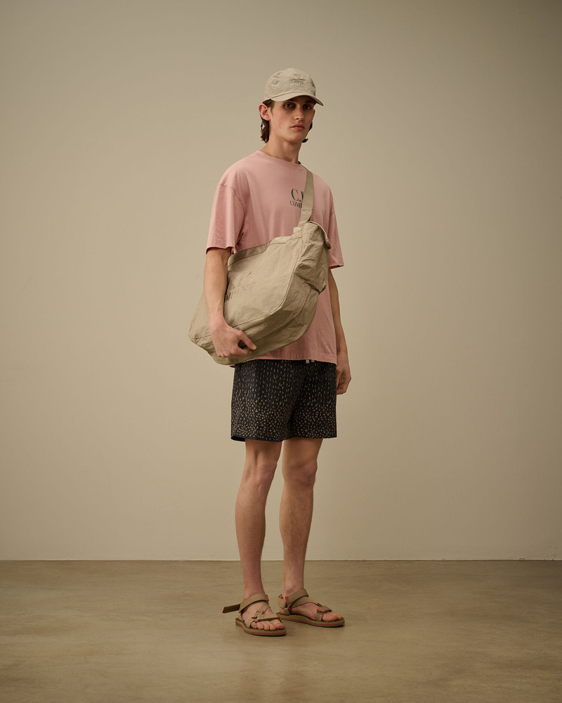 C.P. Company Flatt Nylon Sashiko Printed Swim Shorts outlook