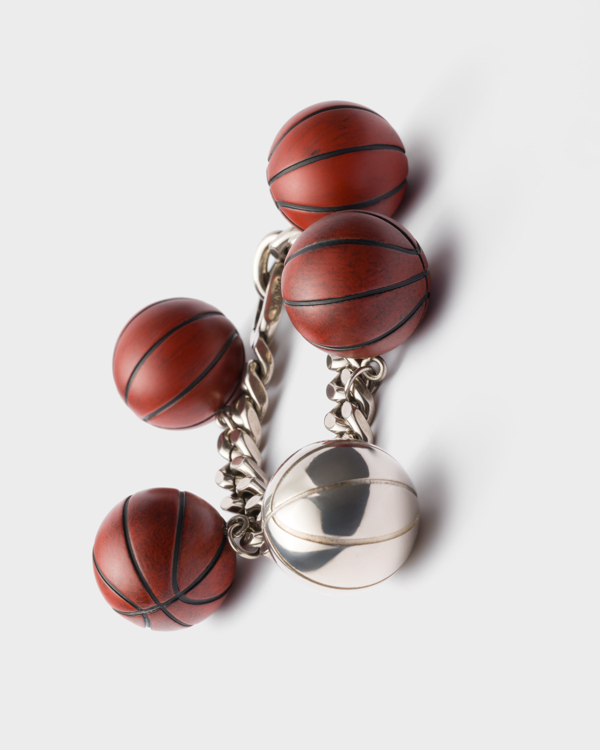 Metal basketball bracelet - 3
