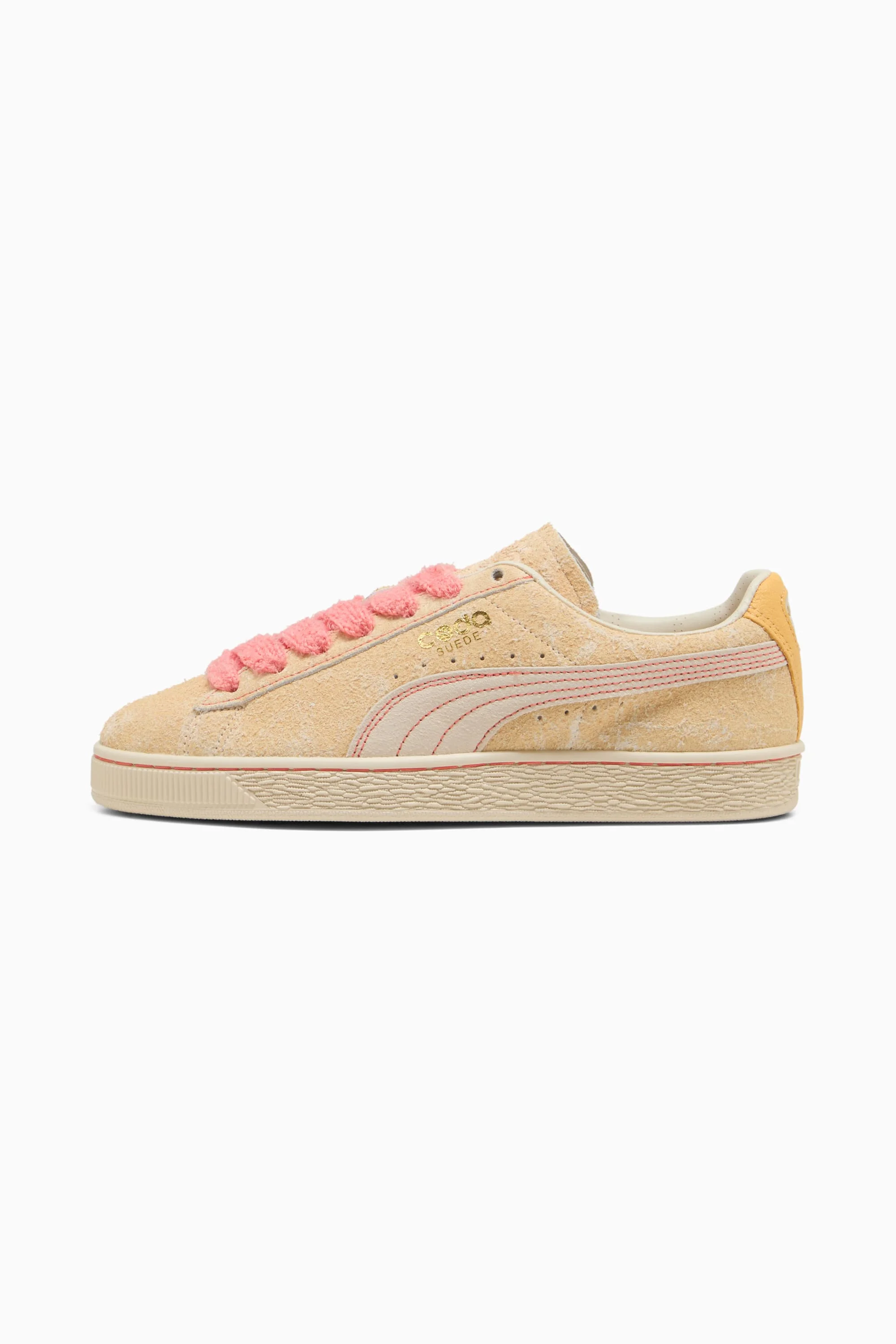 Suede CODA "Echo Points" Flaxen Sneakers - 1