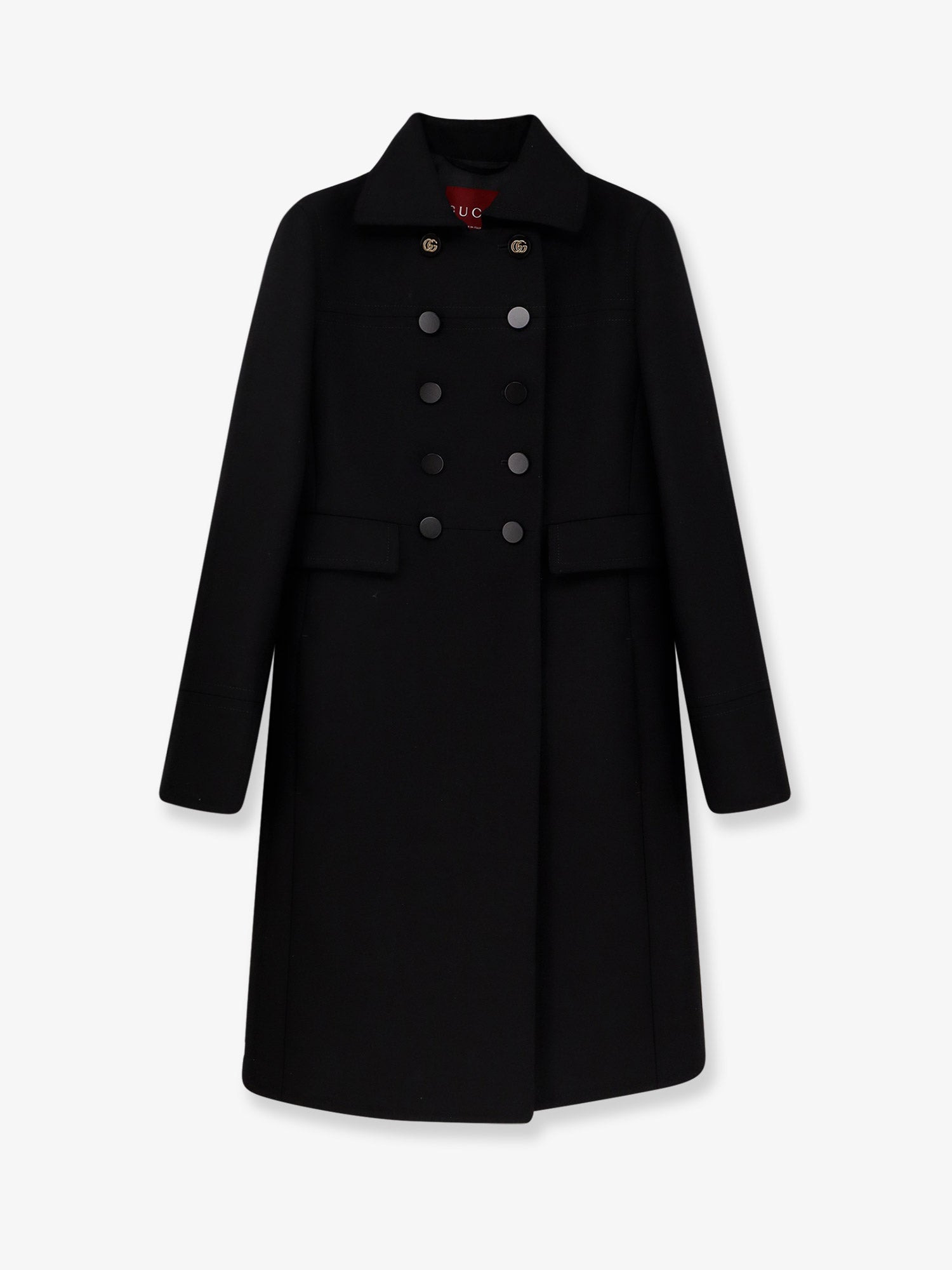 Gucci Women Double-Breasted Wool Coat - 1