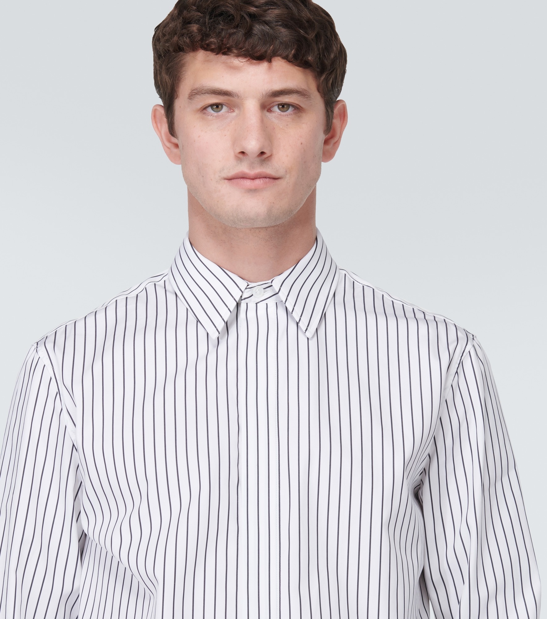 Striped cotton shirt - 5