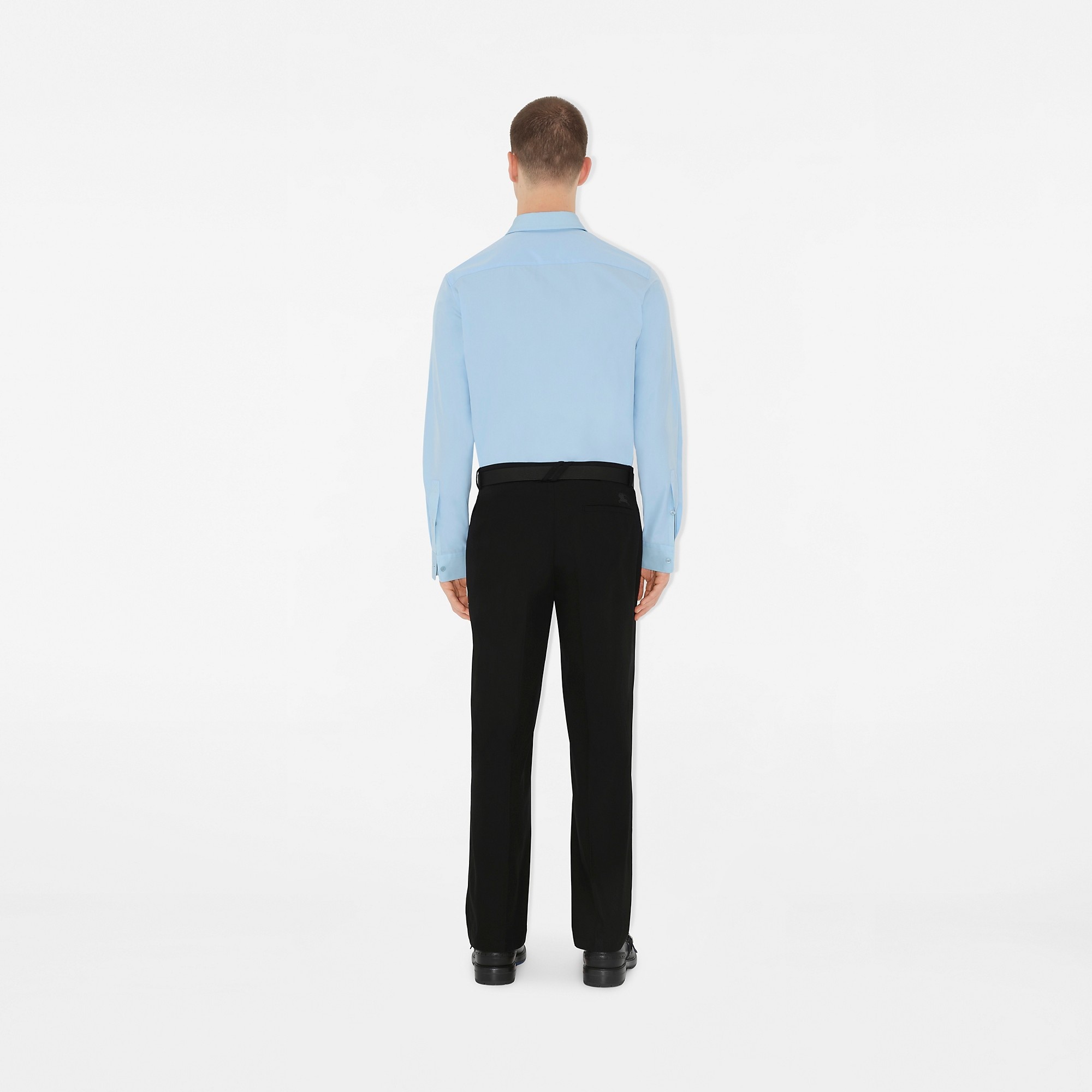 Slim Fit Cotton Formal Shirt - 4