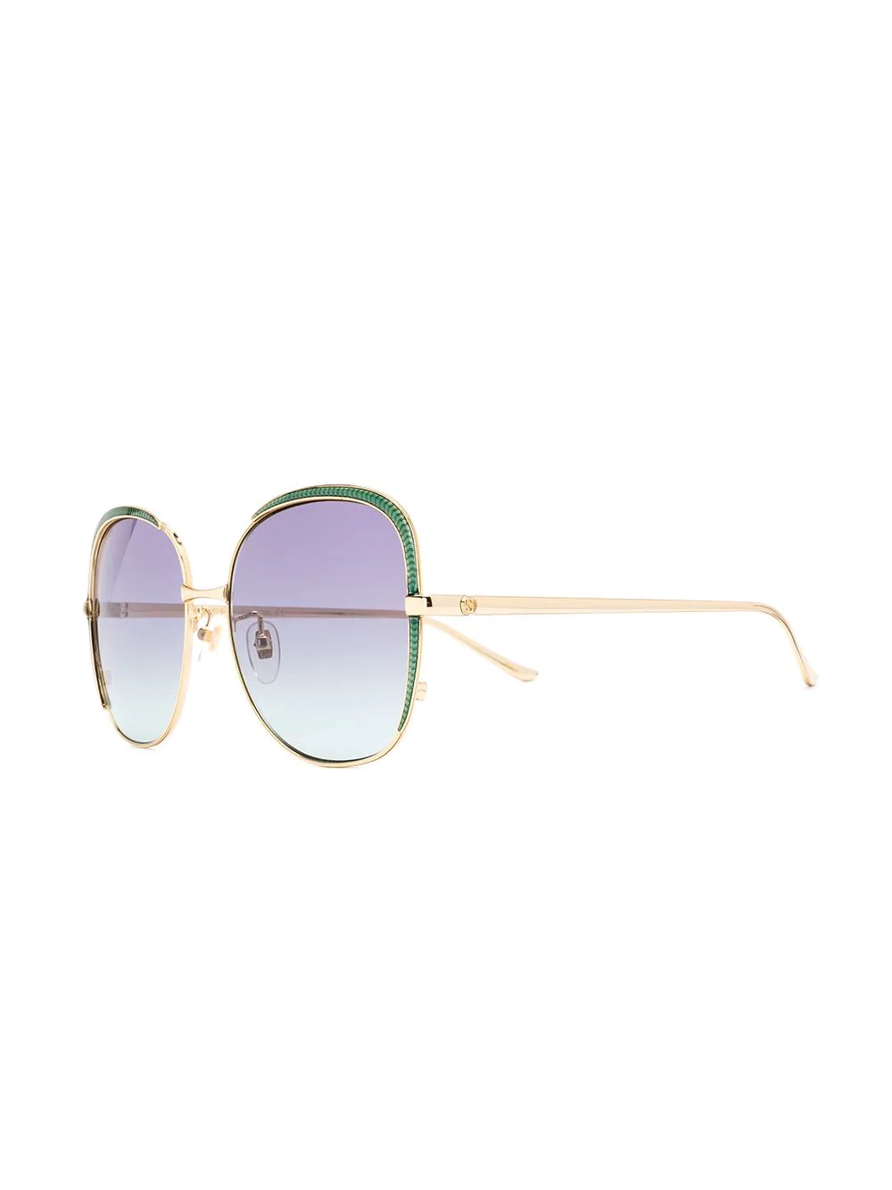 oversized frame sunglasses - 2