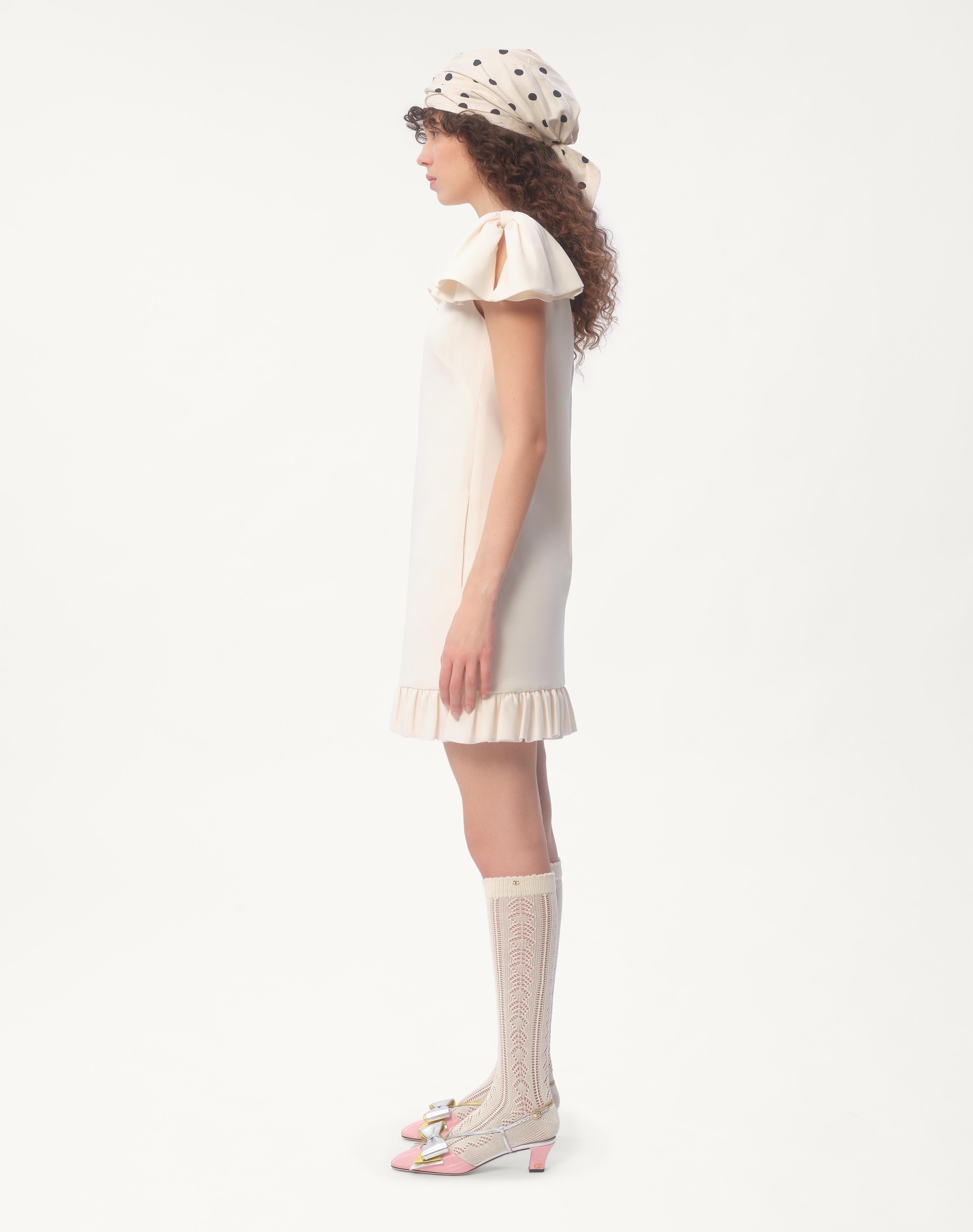 CREPE COUTURE SHORT DRESS - 8