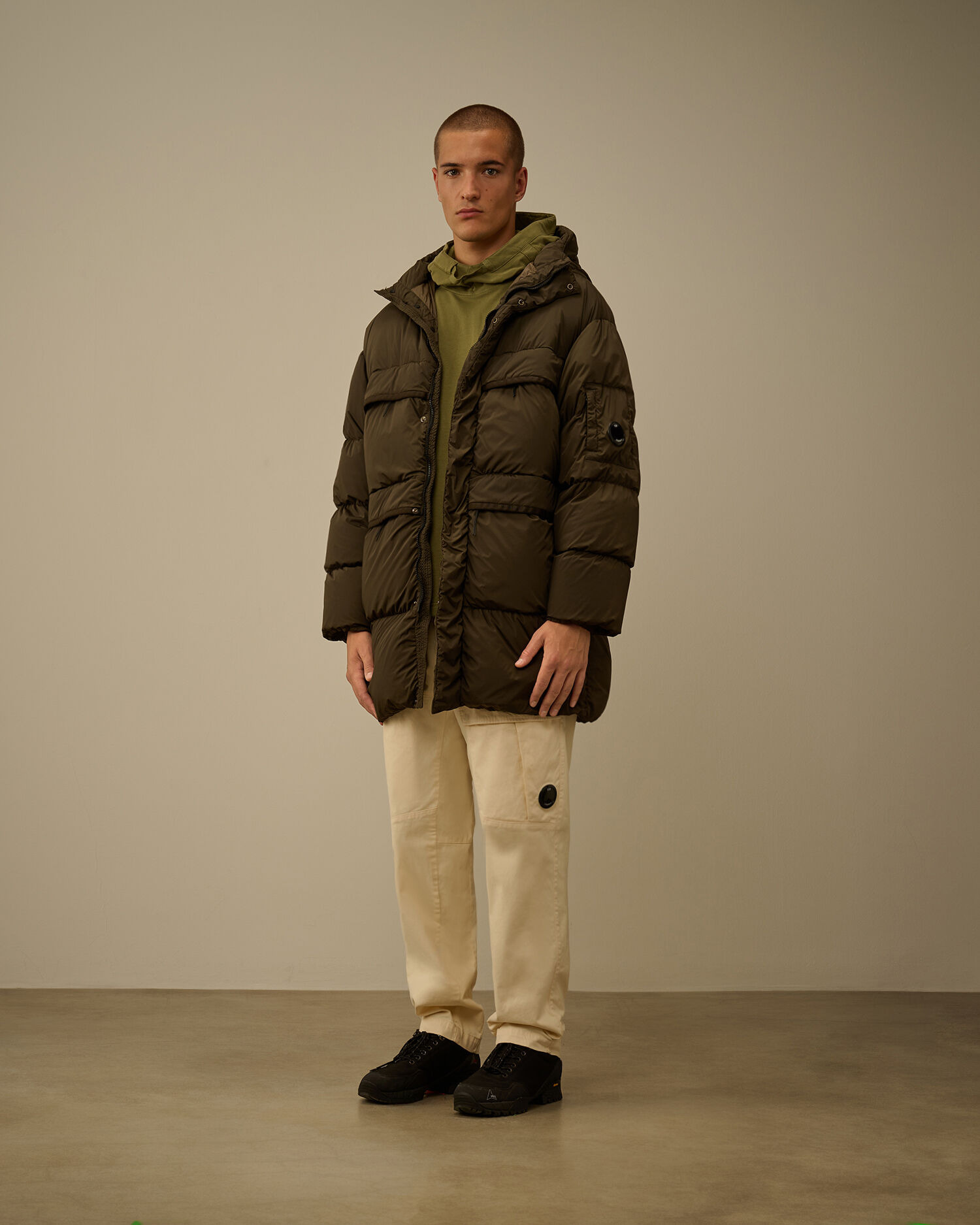 Nycra-R Long Hooded Down Jacket - 2