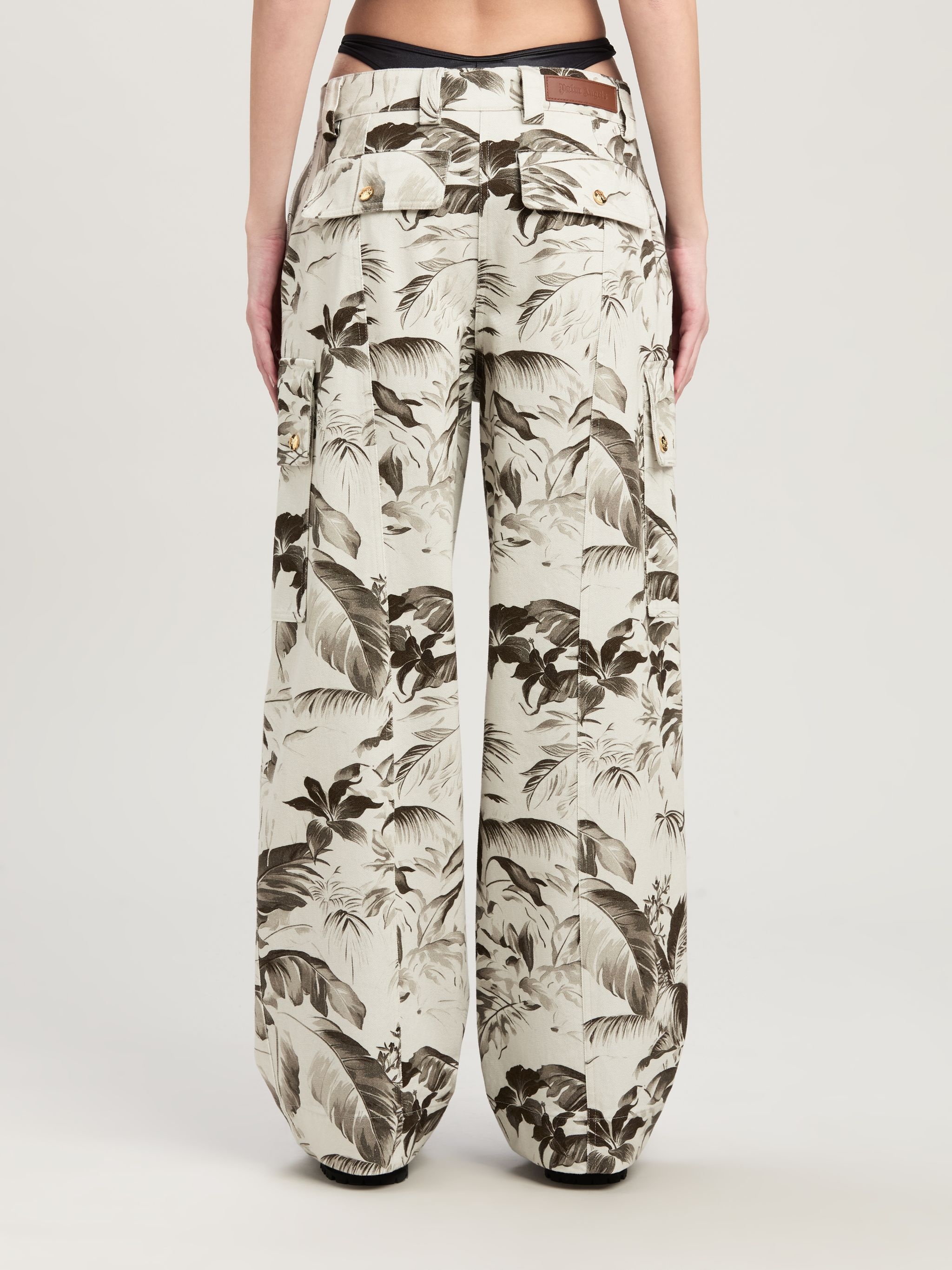 Jungle print cargo pants - 5
