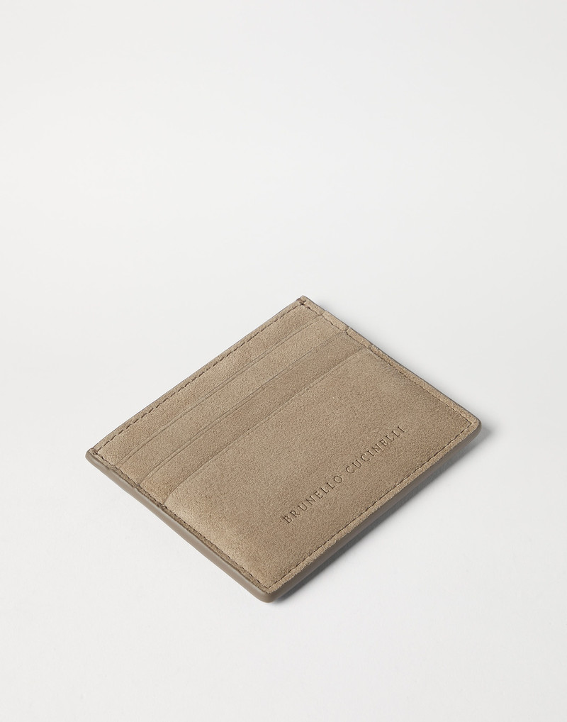 Suede card case 3