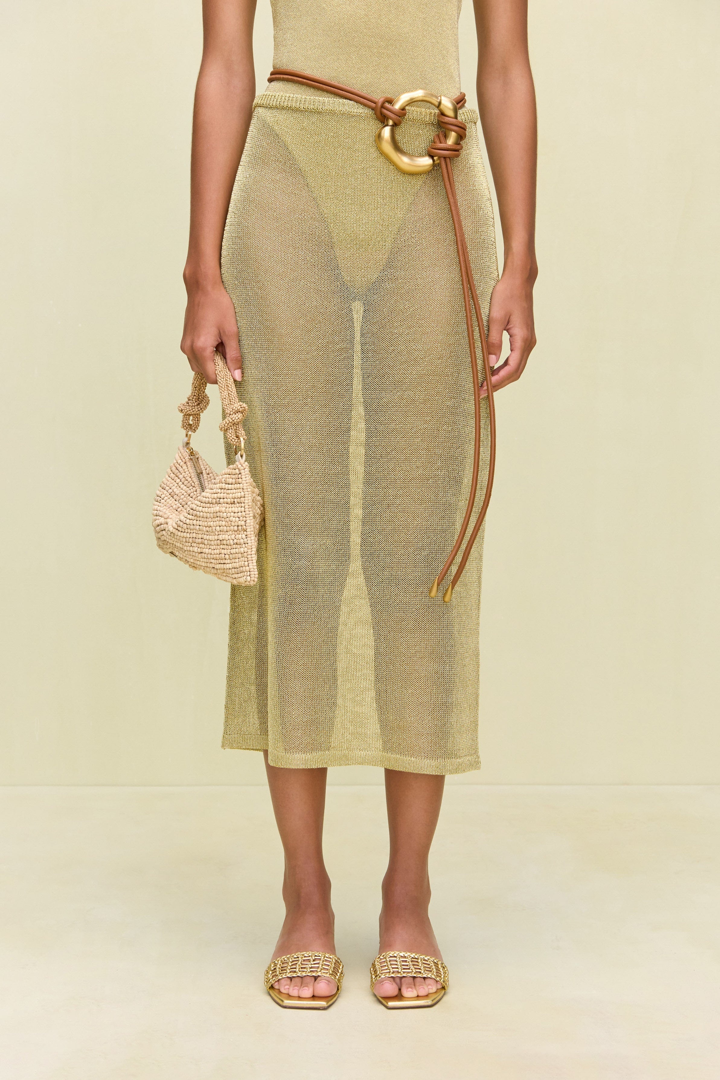 ANURA KNIT SKIRT - 3