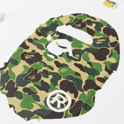 A BATHING APE® A Bathing Ape ABC Camo Big Ape Head Tee outlook