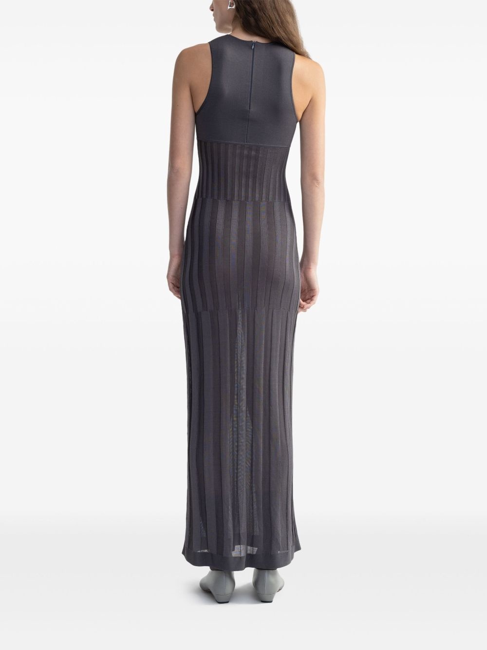 sleeveless maxi dress - 3