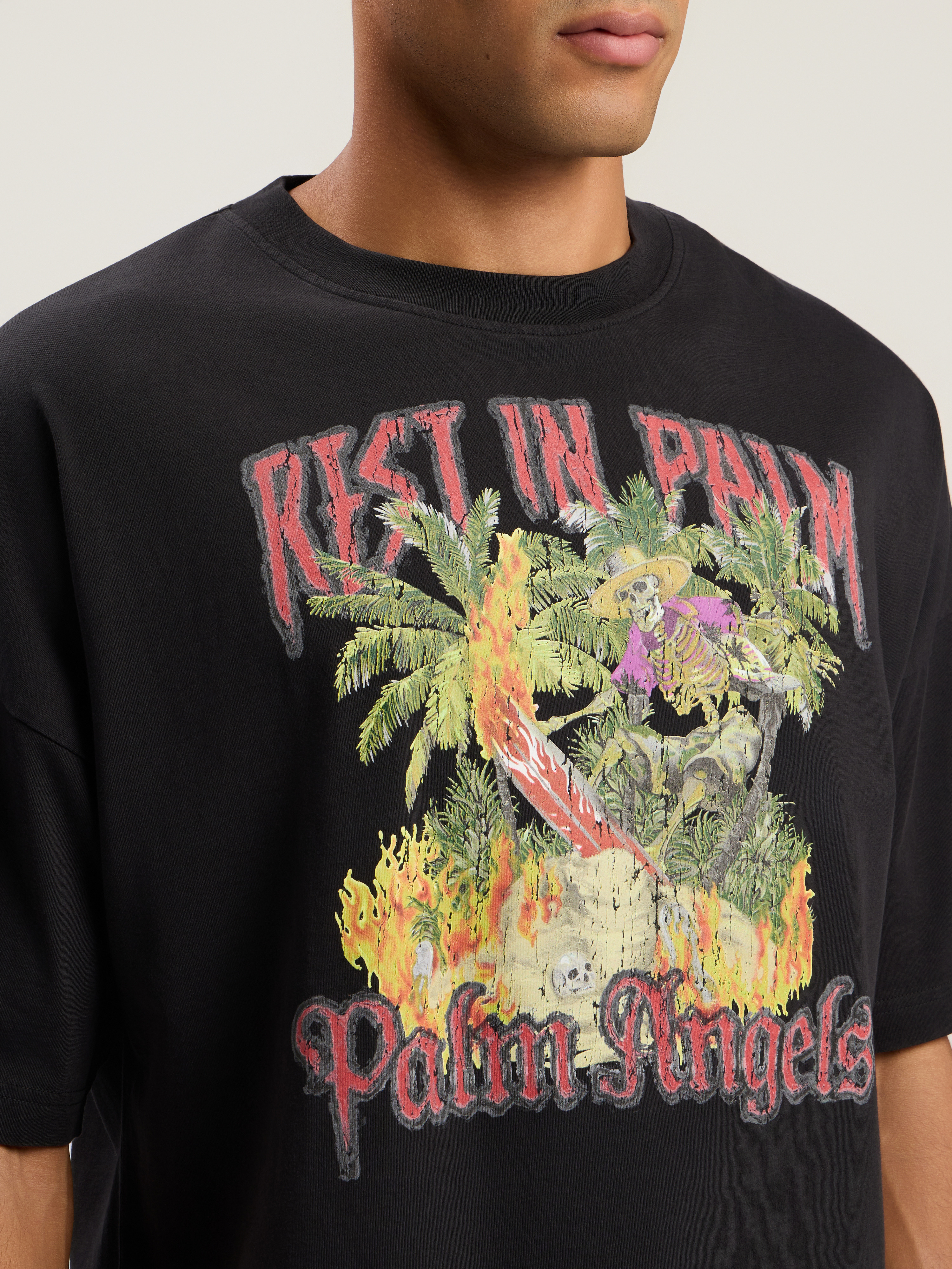Rest In Palm Loose T-Shirt - 6