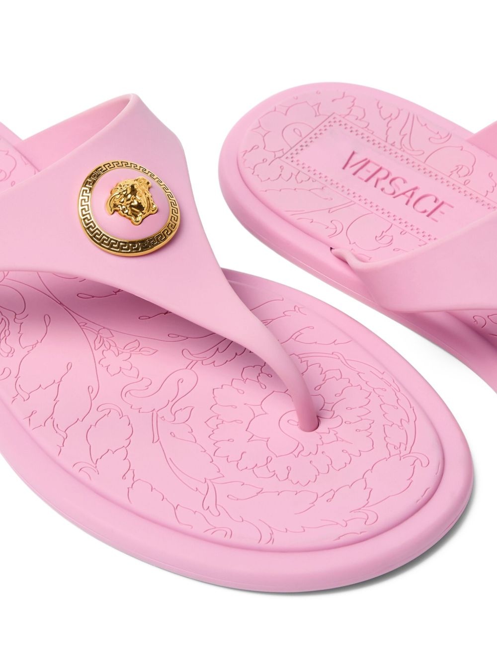 Alia metallic-detail flip-flops - 4