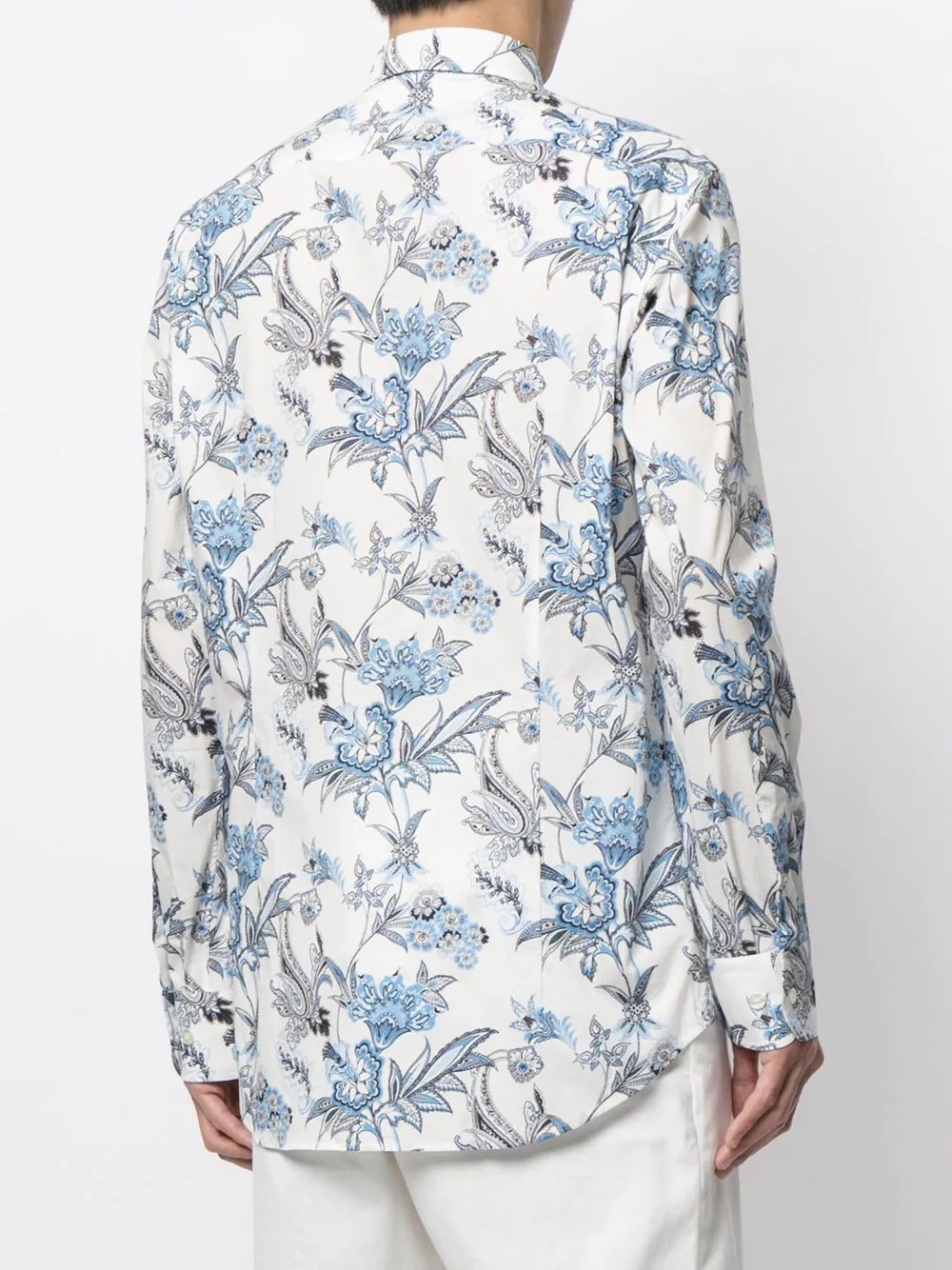 paisley floral-print shirt - 4