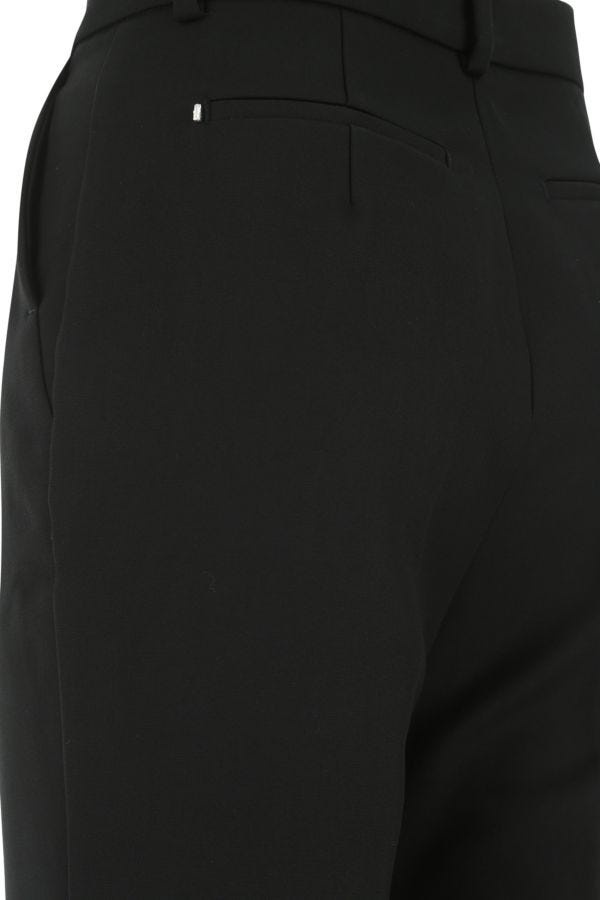 high-waist flared trousers - 5