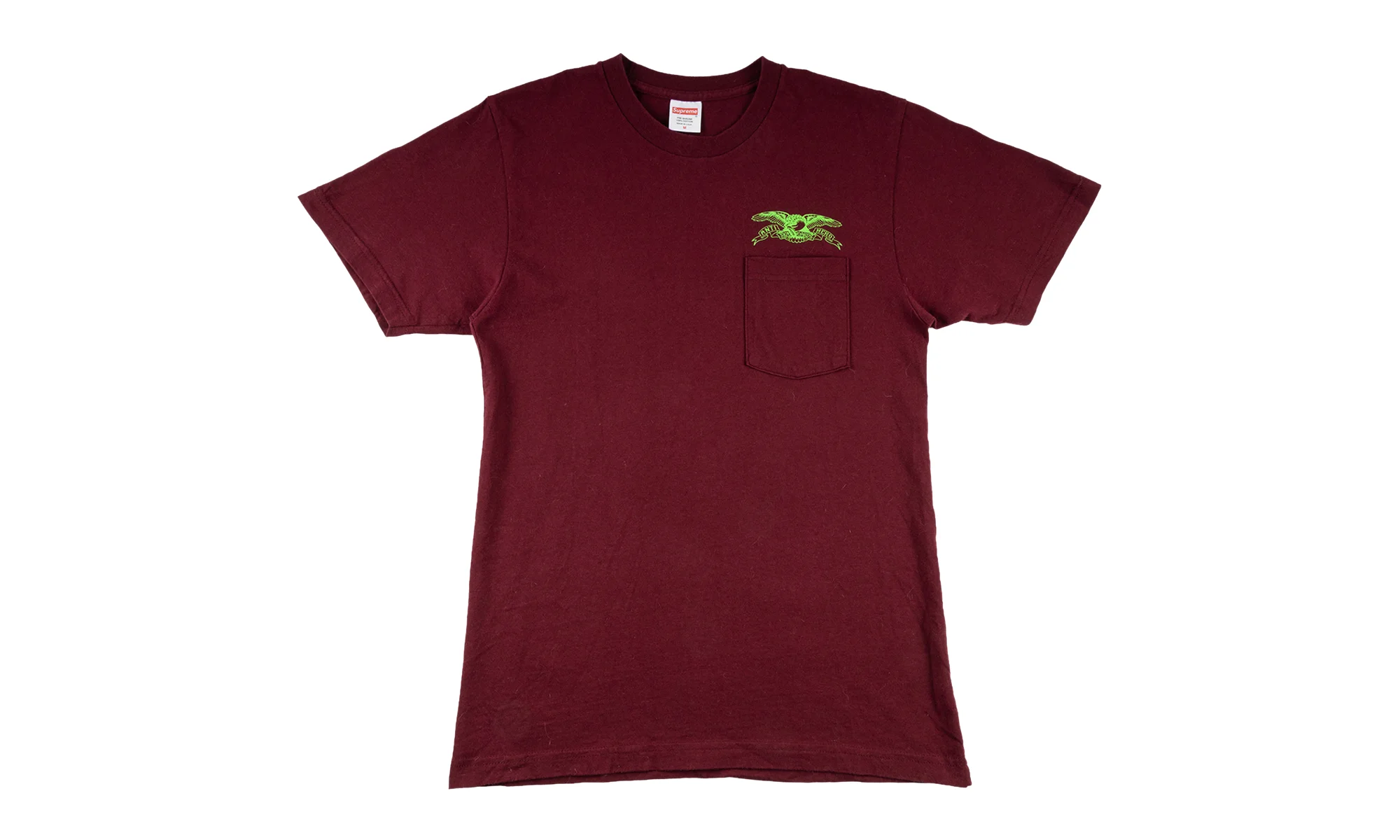 Anti Hero Eagle Pocket Tee "Burgundy" SU27480 - 1