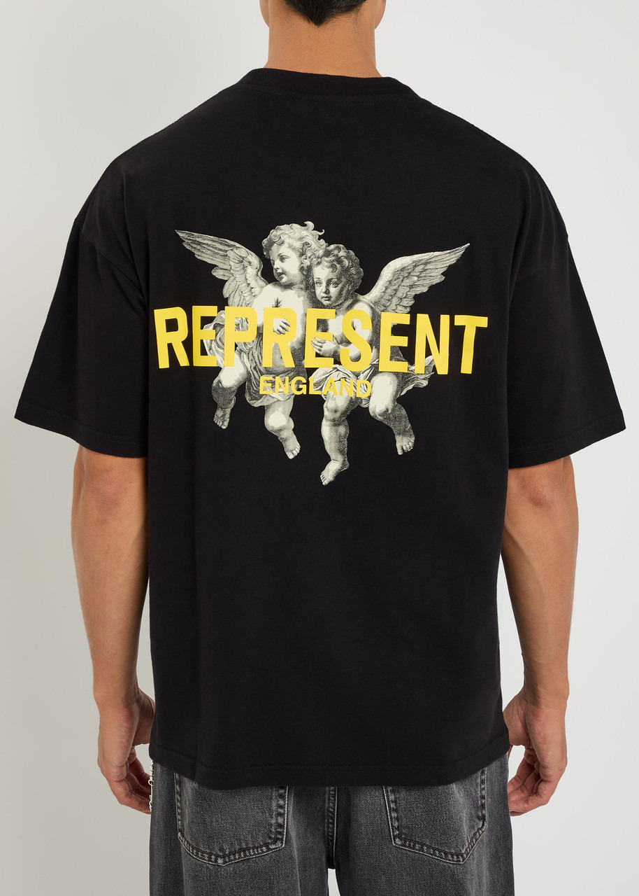 Represent Legacy Cherubs Logo Cotton T-shirt - 3