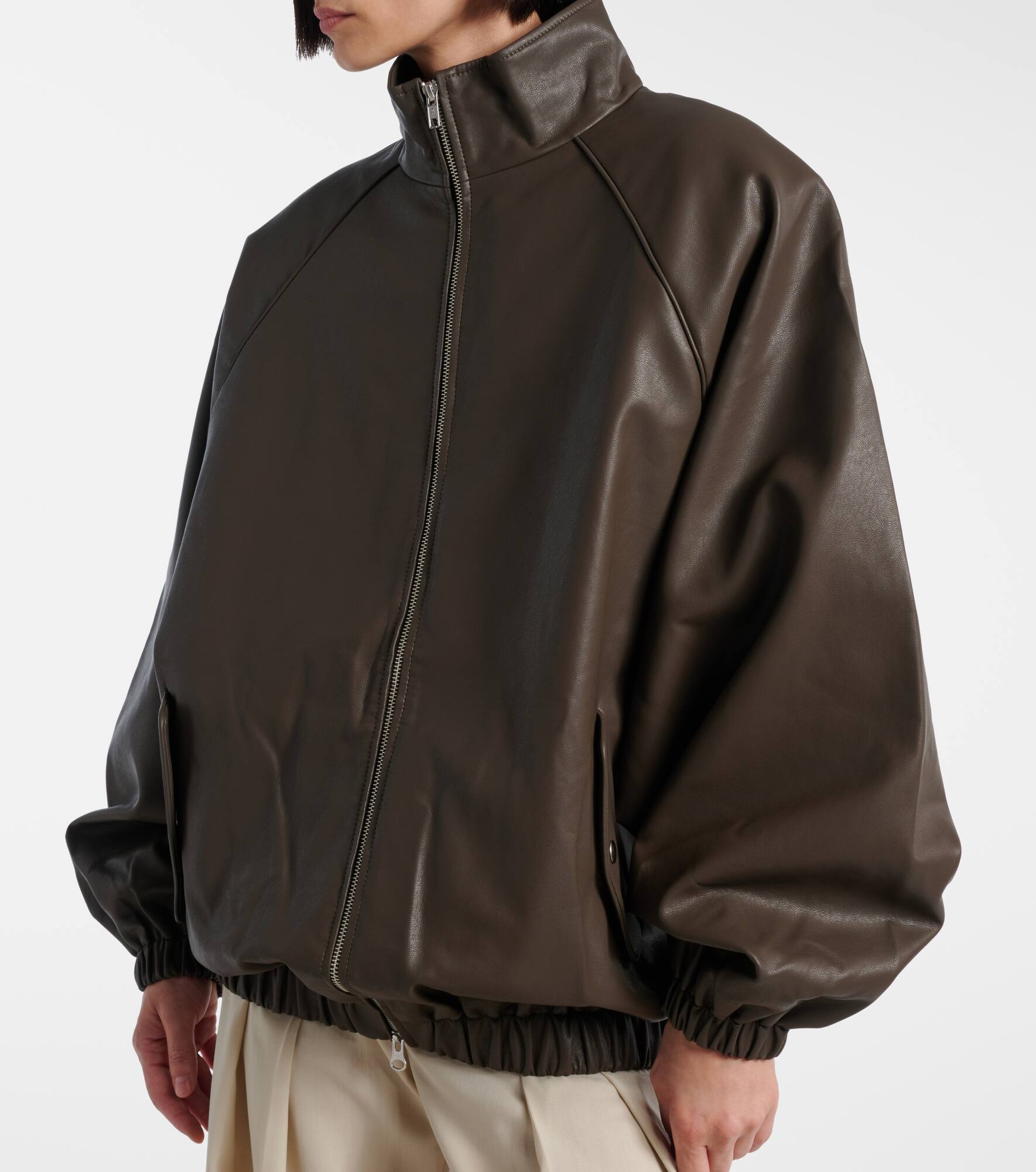Senta faux leather bomber jacket - 6