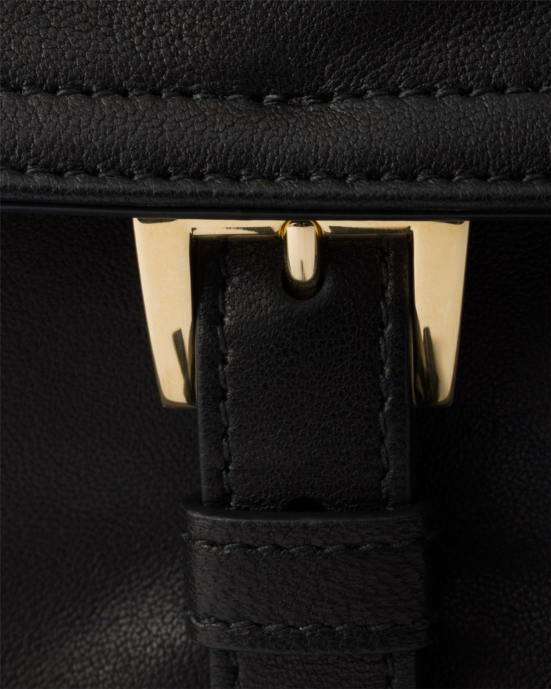 Prada Explore large nappa leather shoulder bag with flap 7