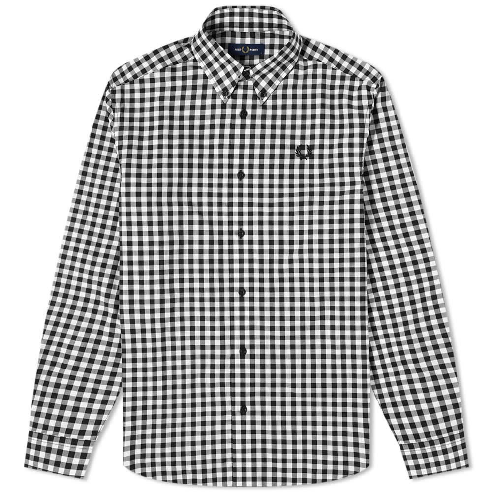 Fred Perry Authentic Button Down Gingham Shirt - 1