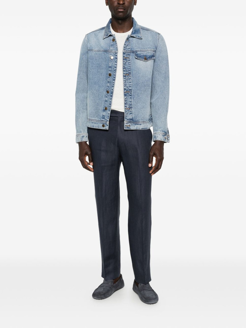 CORNELIANI belt-loops trousers outlook