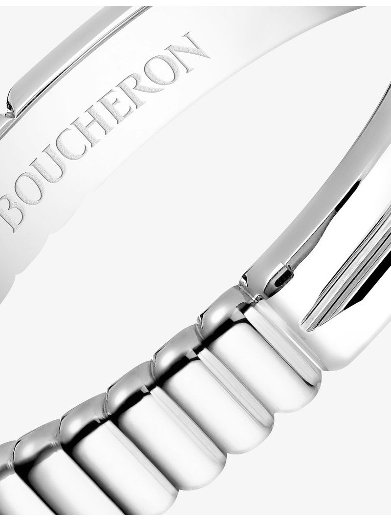 Boucheron Quatre Radiant Edition 18ct White-Gold Wedding Band outlook