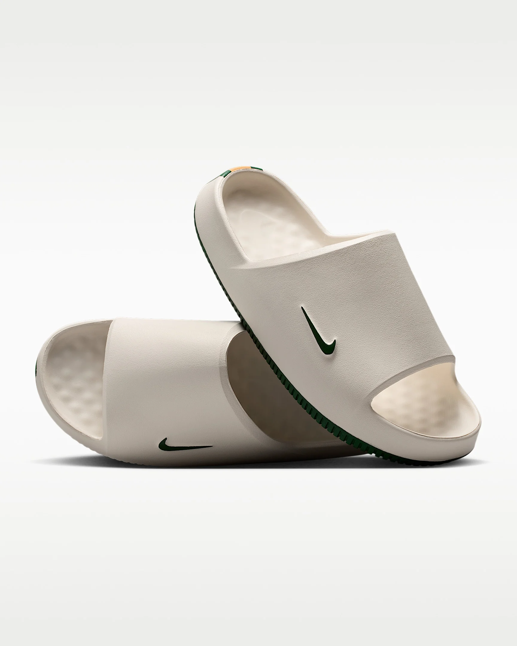 Nike Calm (Green Bay Packers) Men's NFL Slides - 1