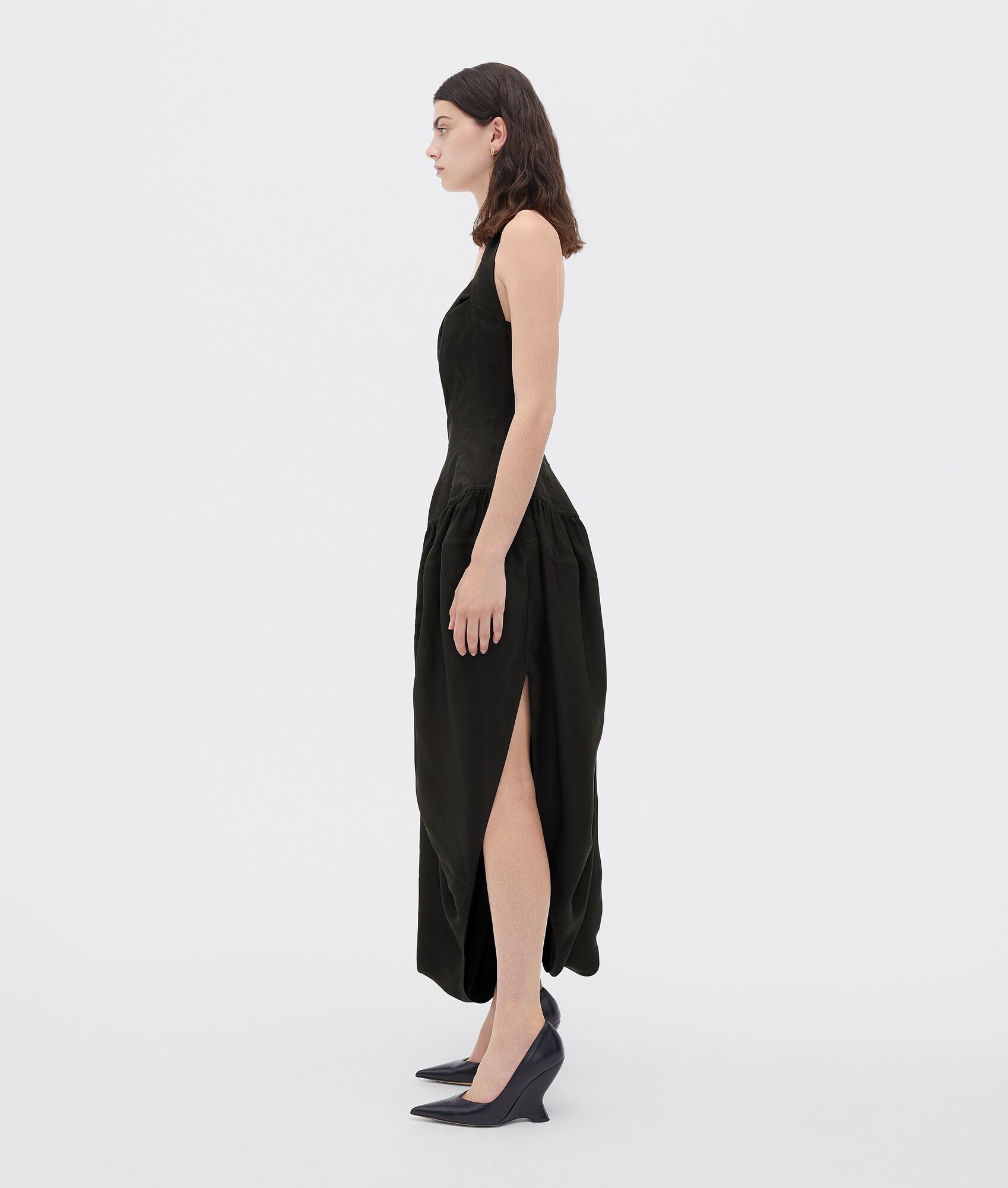 washed viscose dress - 2