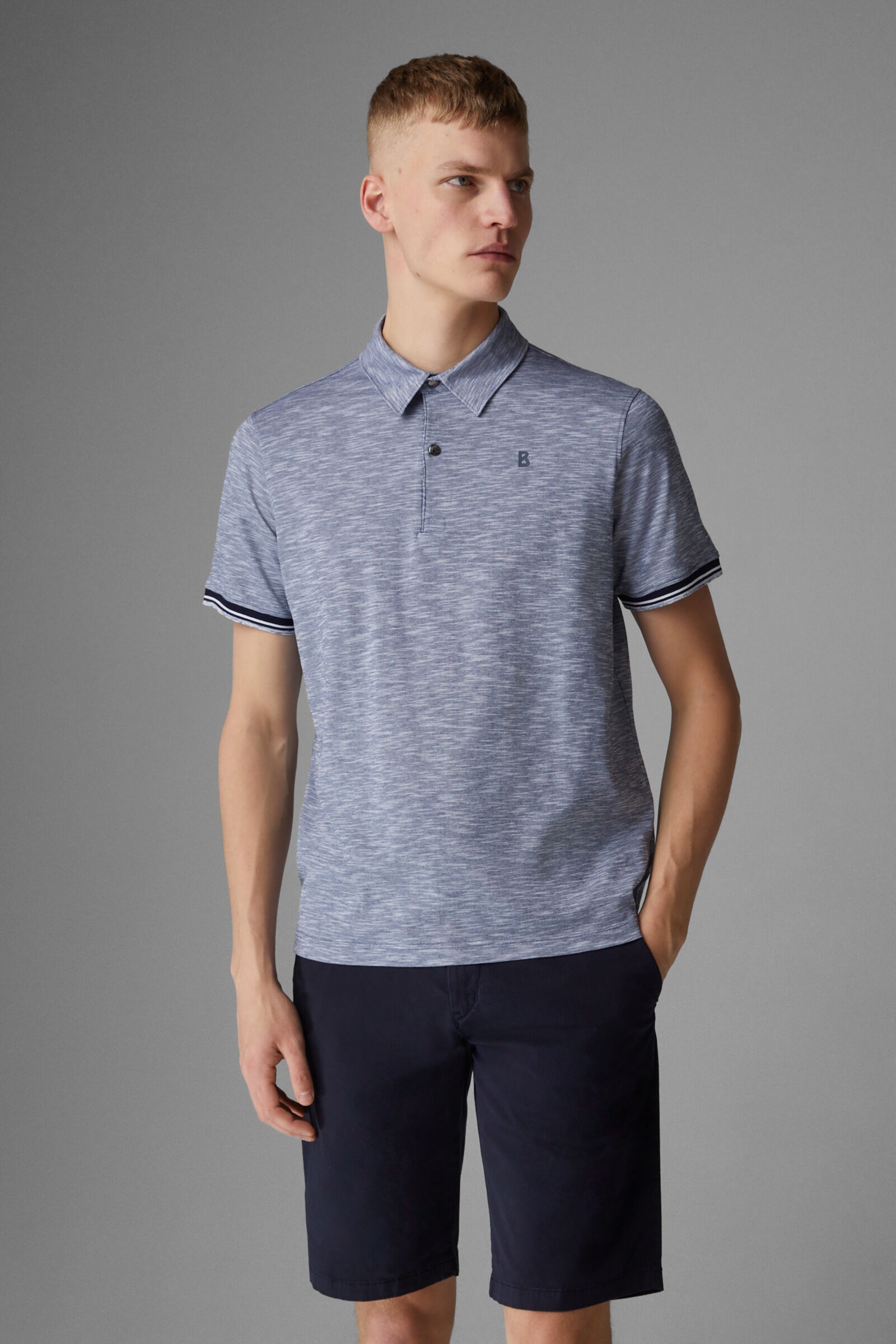 Samu Polo shirt in Navy blue - 2