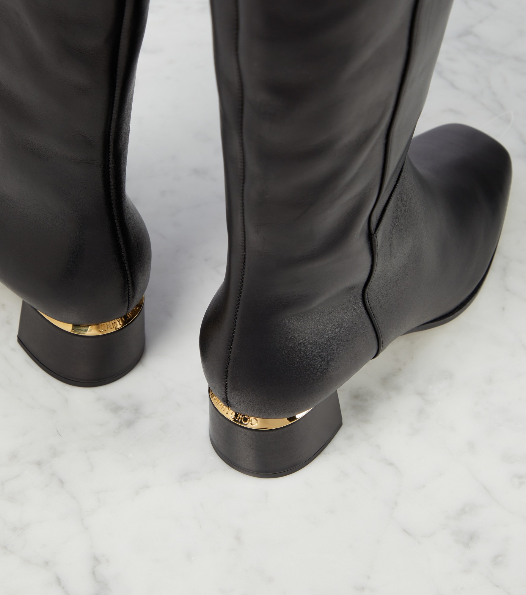 Loren 45 leather over-the-knee boots - 6