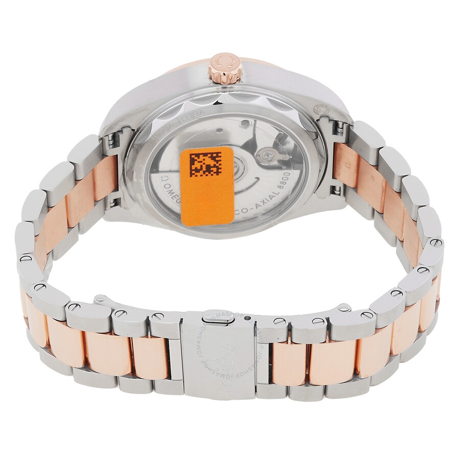 Omega Aqua Terra Automatic Chronometer Diamond Grey Dial Ladies Watch 220.20.34.20.59.001 - 3