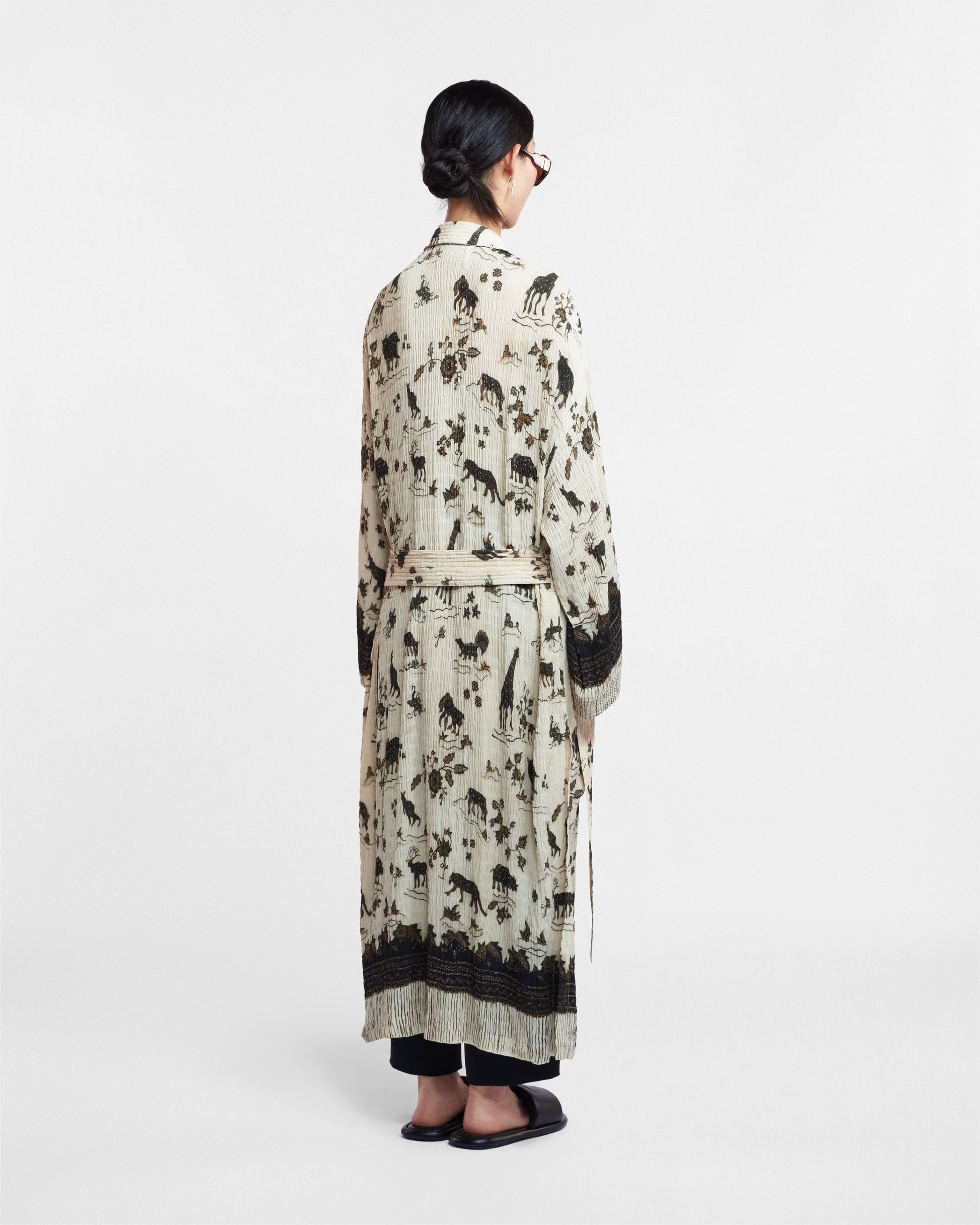 Story-Print Kimono - 6