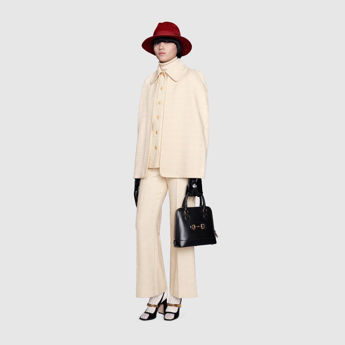 Wide tweed pant - 2