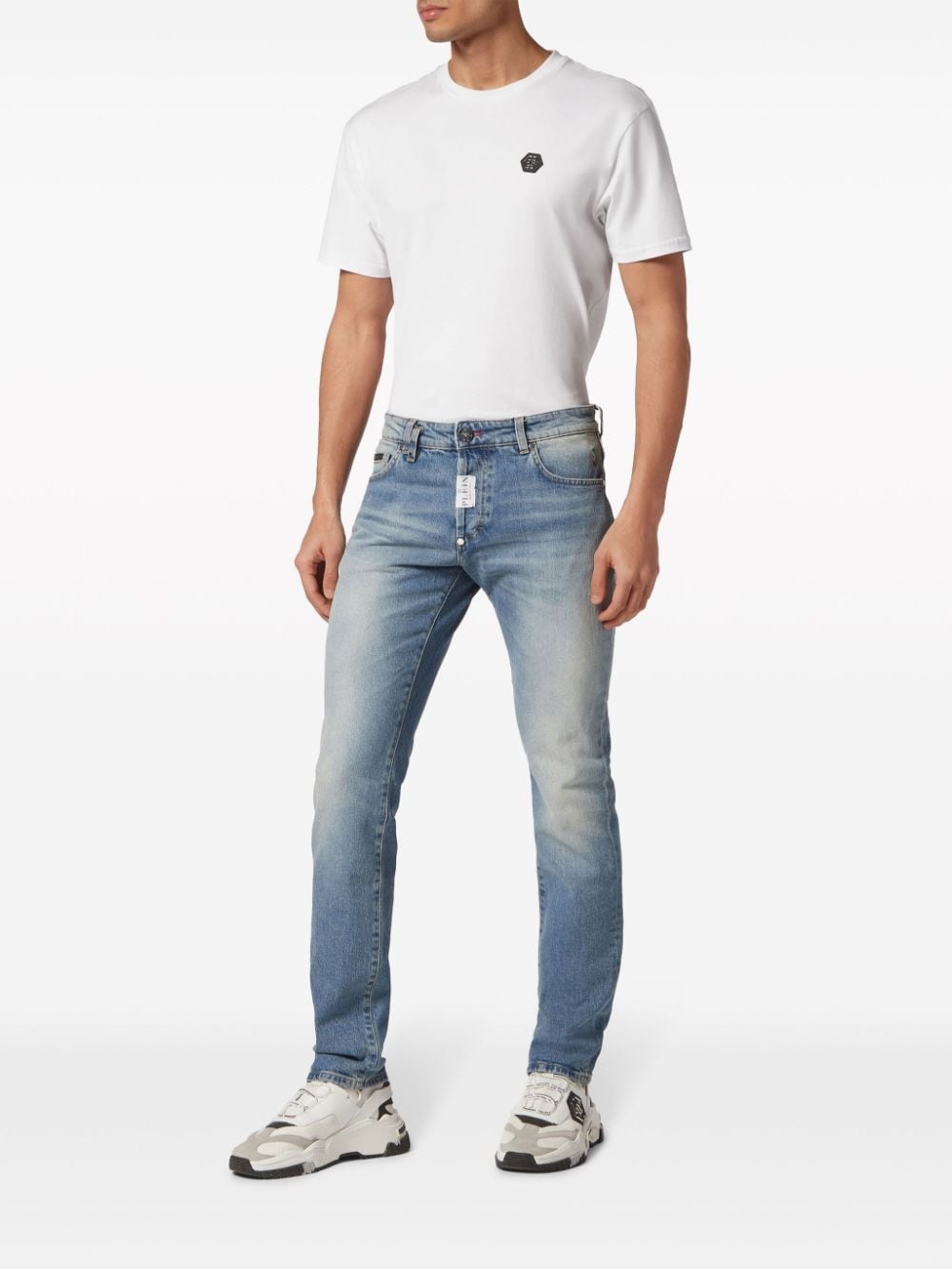straight-cut jeans - 2