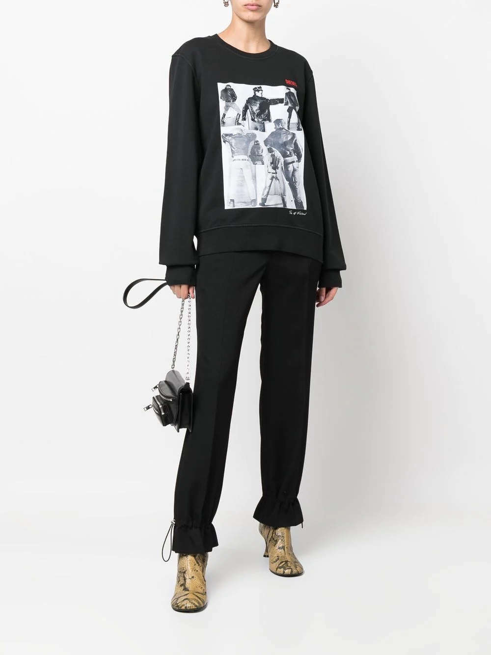 PR-S-GINN graphic-print sweatshirt - 3