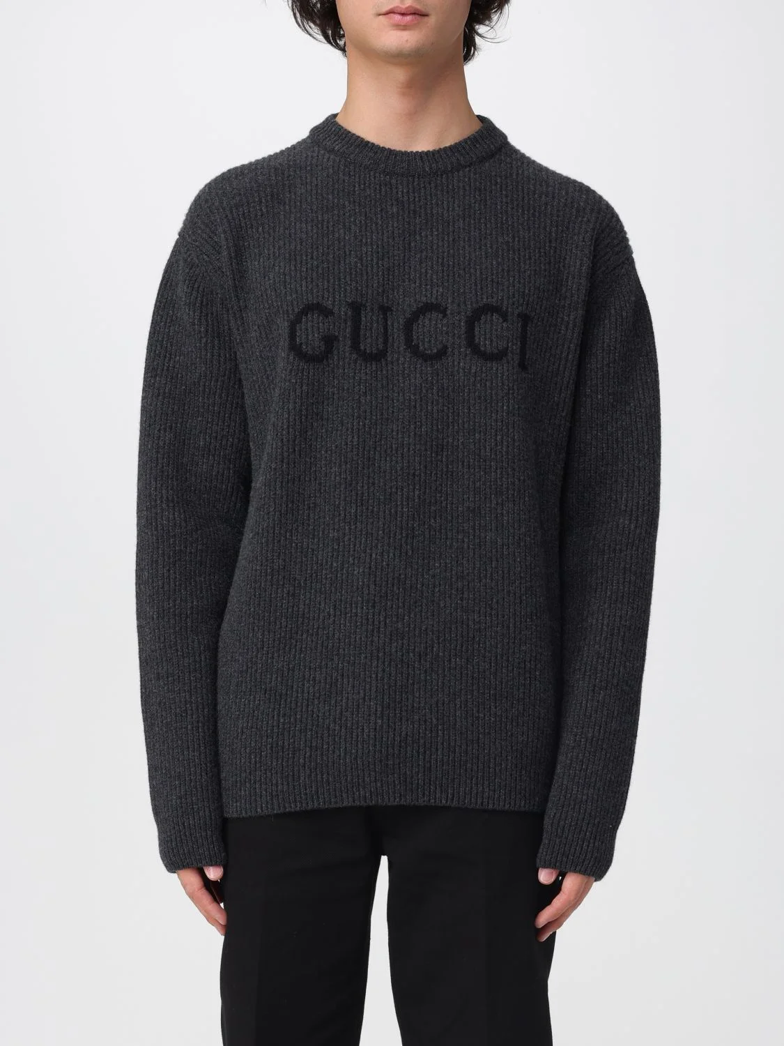Gucci Sweater Men Charcoal - 1