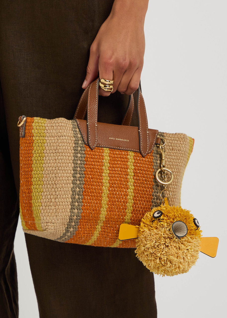 Anya Hindmarch Blowfish Raffia bag Charm - 2