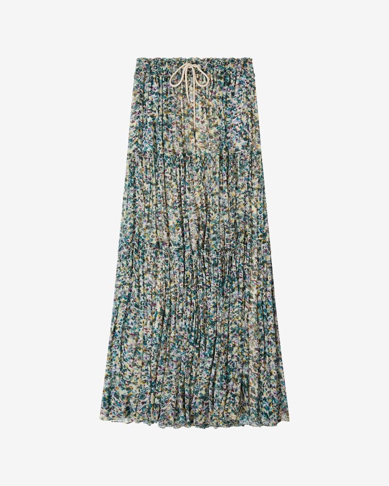 FELNA LONG PRINTED SKIRT - 2
