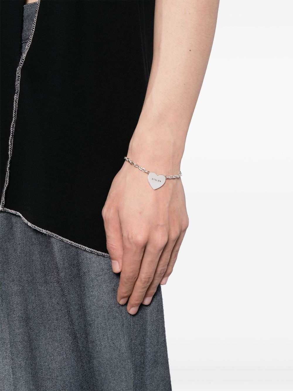 Warm Welcome heart-charm bracelet - 2