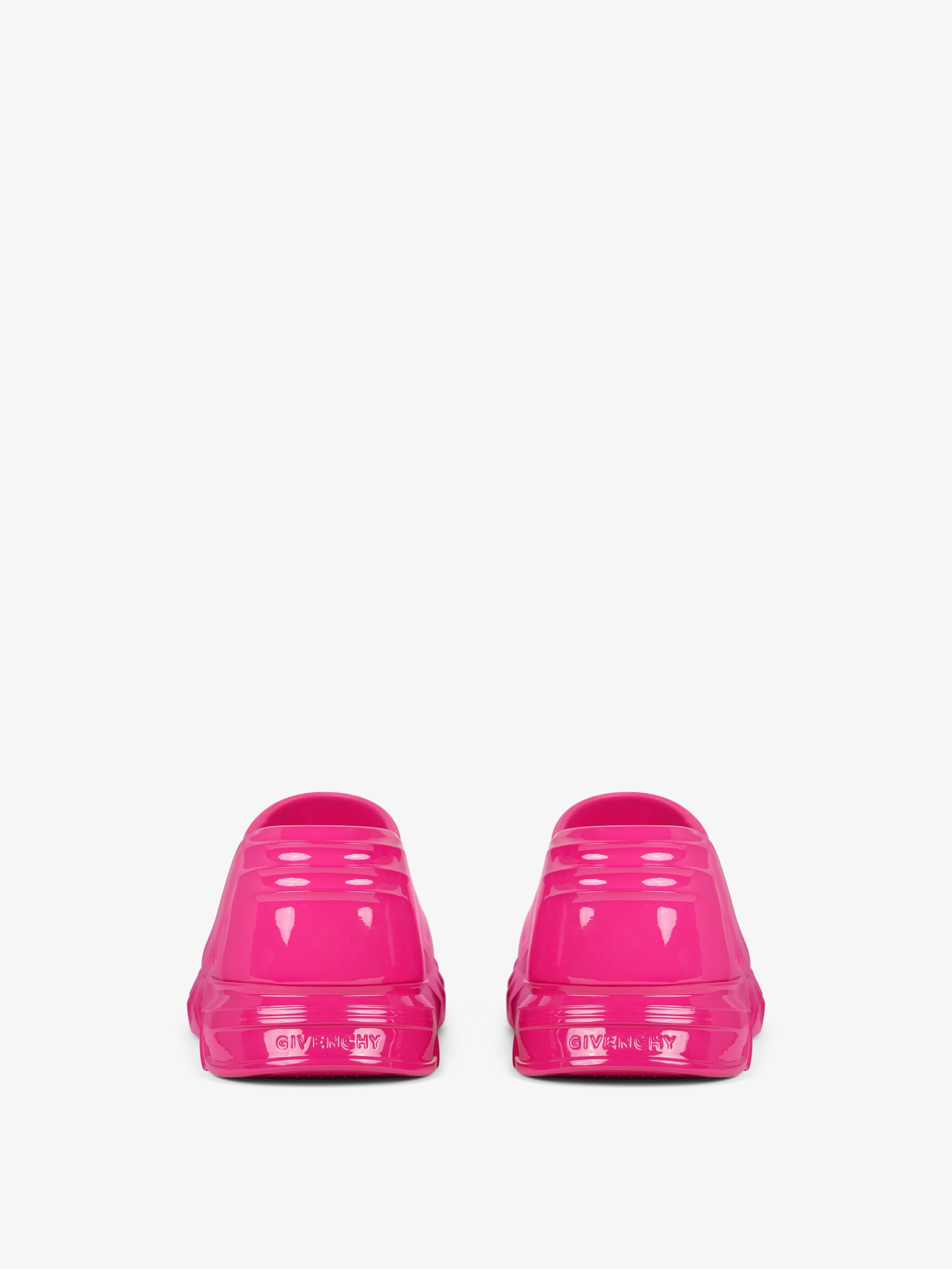 MARSHMALLOW WEDGE SANDALS IN RUBBER - 7