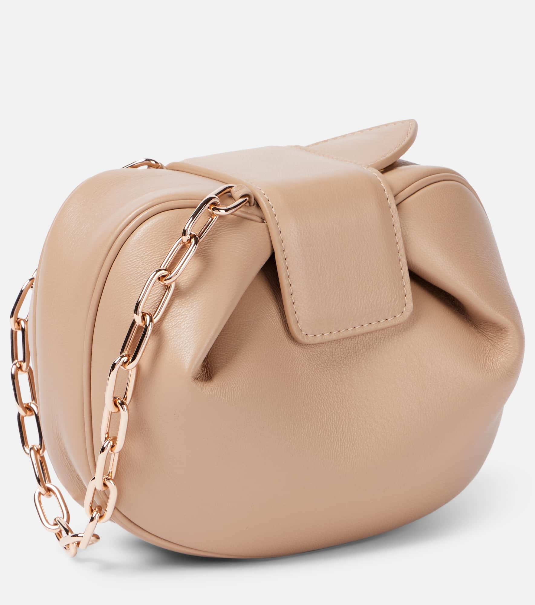 Soft Demi leather clutch - 4
