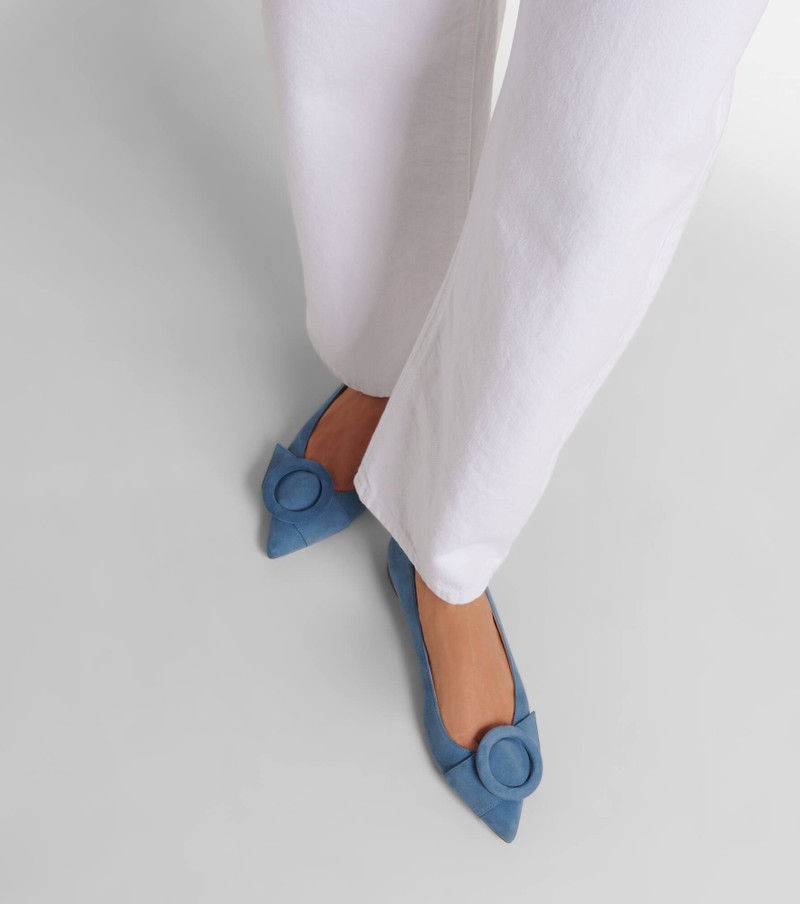 Venezia suede ballet flats 4