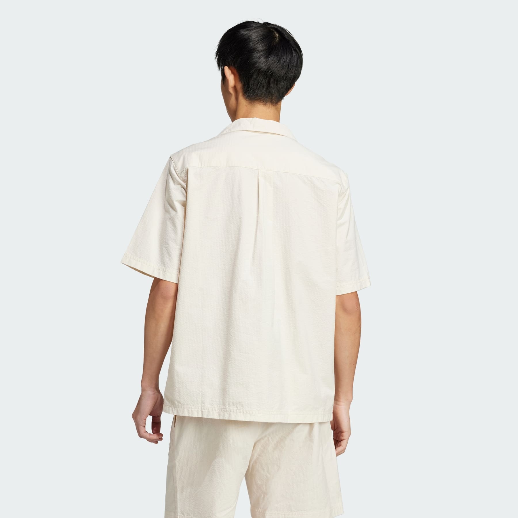 Essentials Seersucker Short Sleeve Shirt - 3