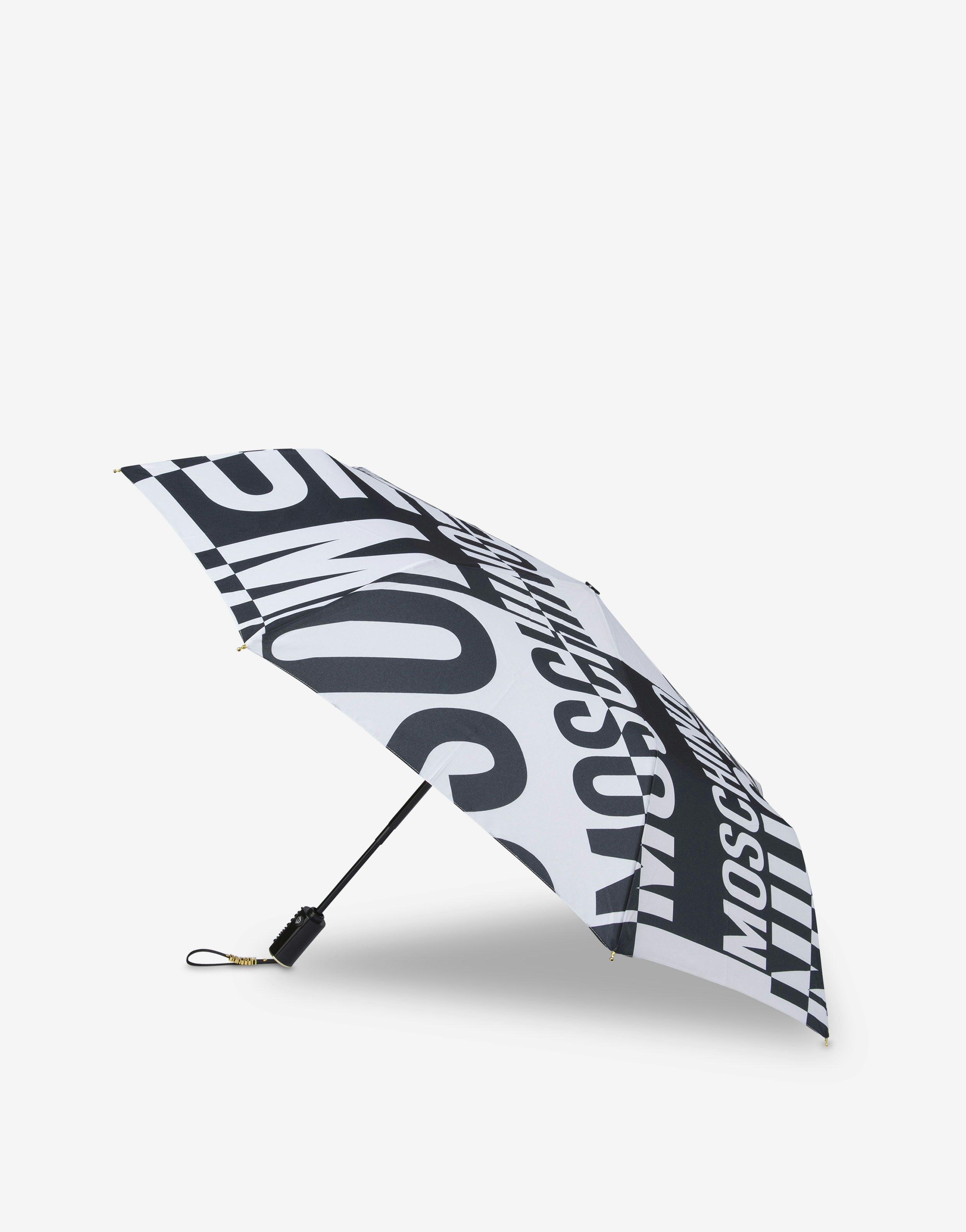 OPENCLOSE BLACK & WHITE LOGO UMBRELLA - 2