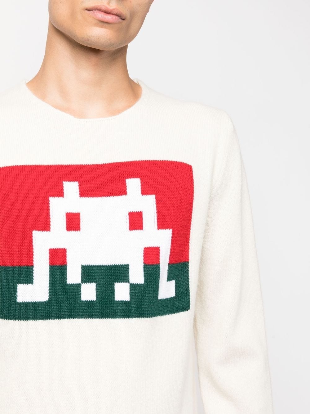 graphic-print detail sweatshirt - 5