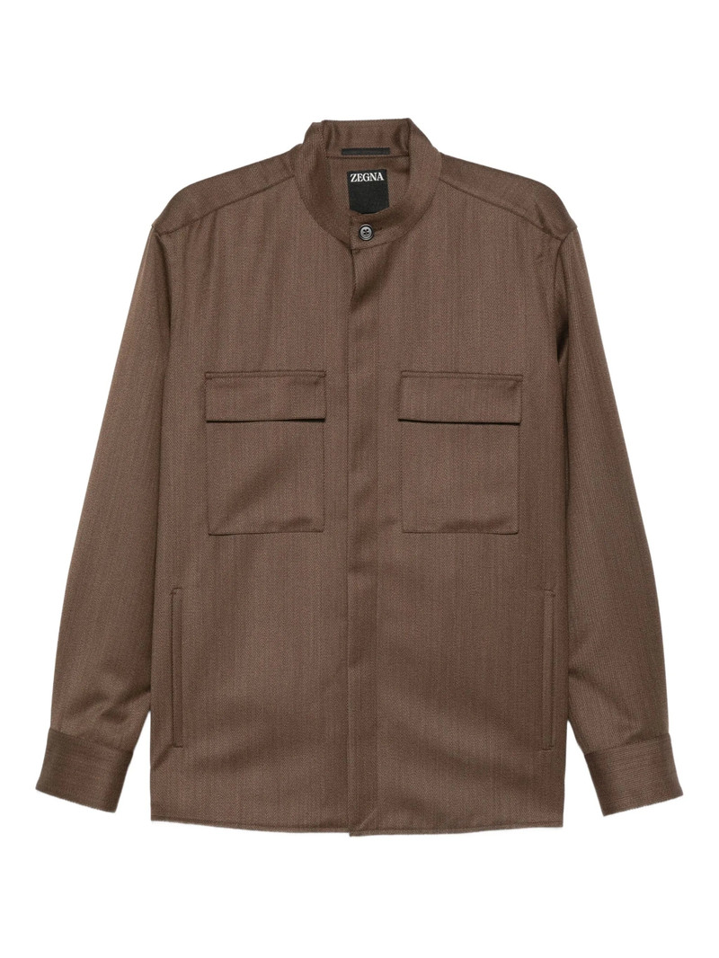 Zegna Wool Shirt 1