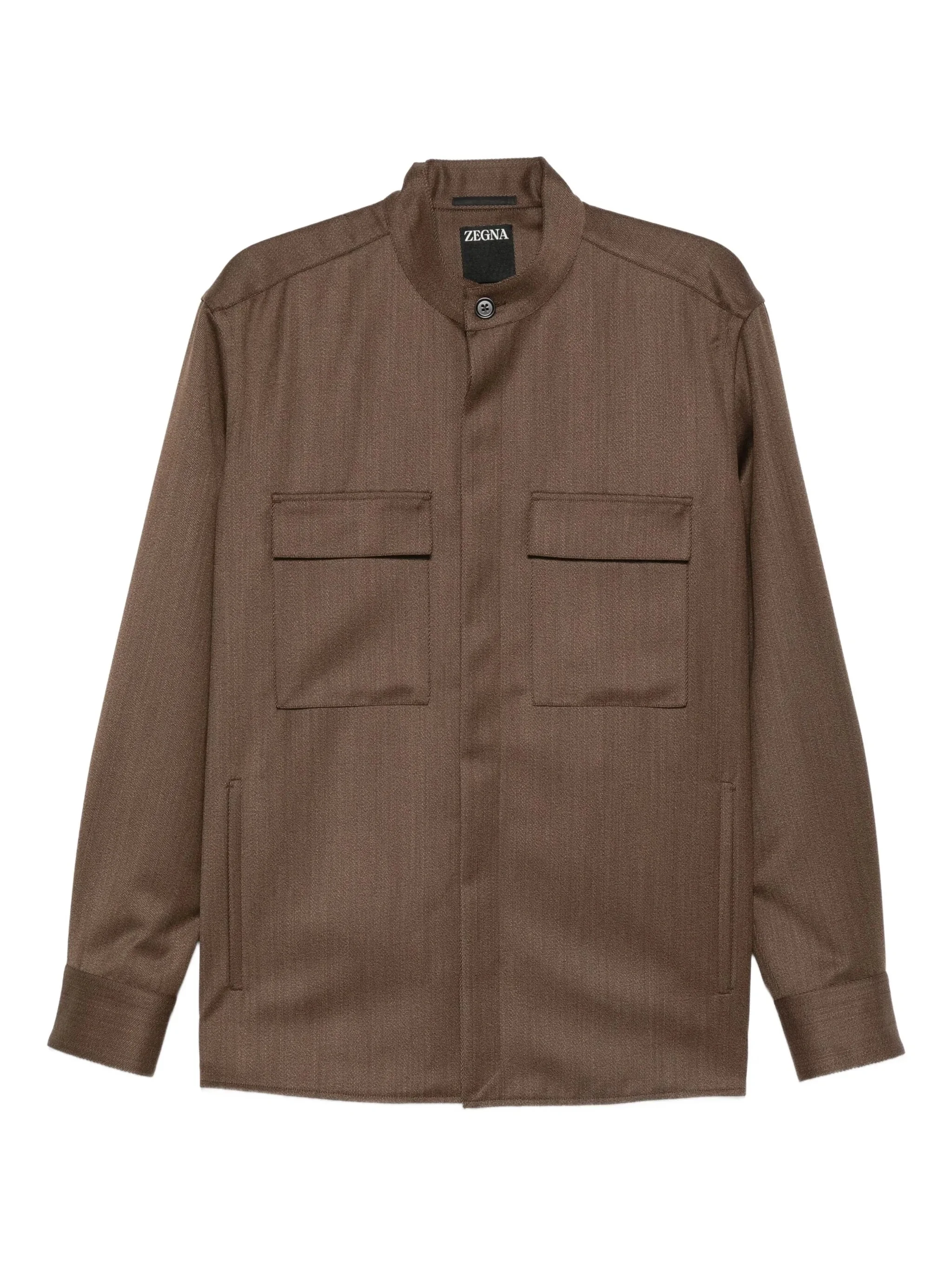 Zegna Wool Shirt - 1