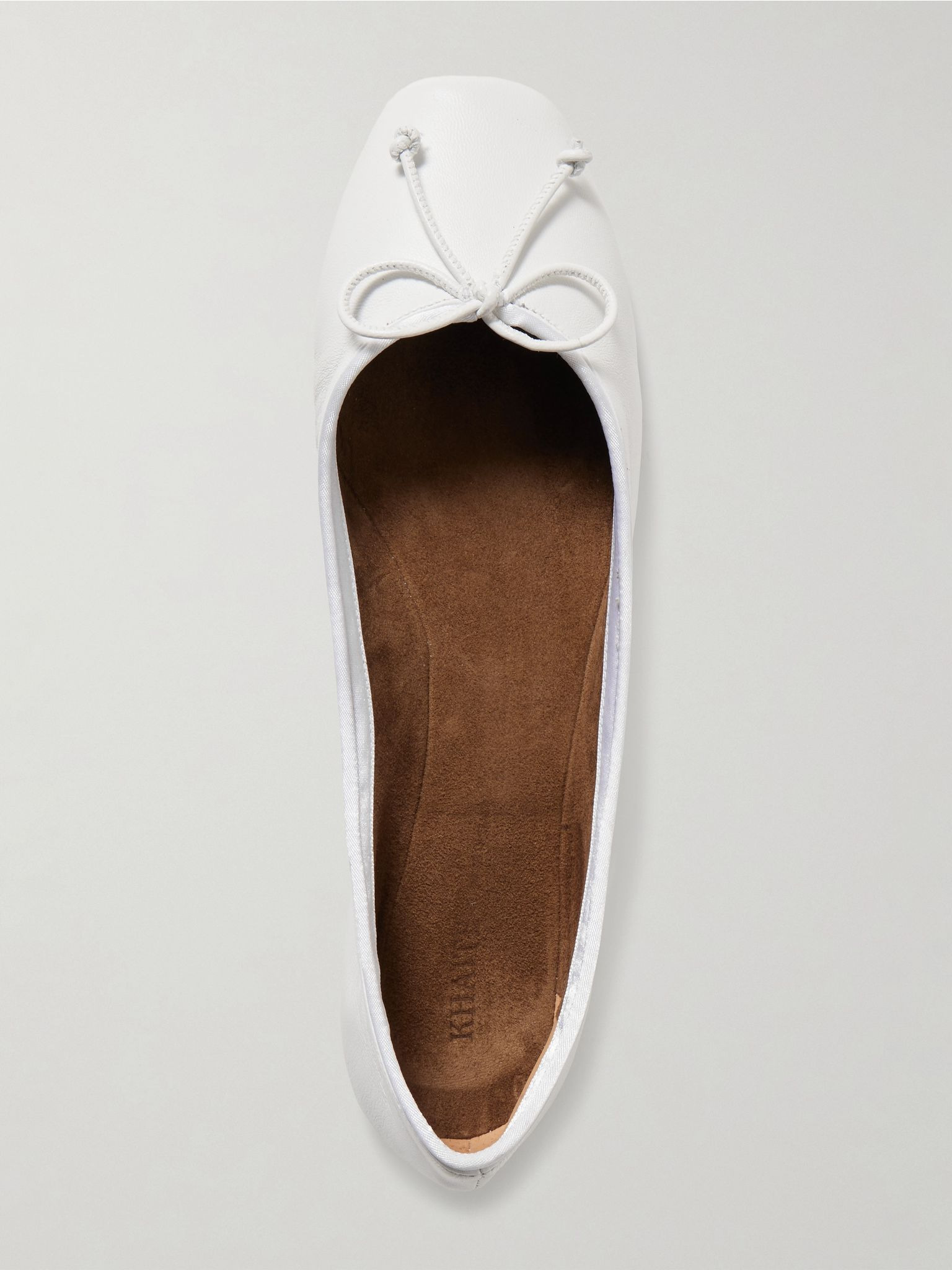 Charlotte leather ballet flats White - 5