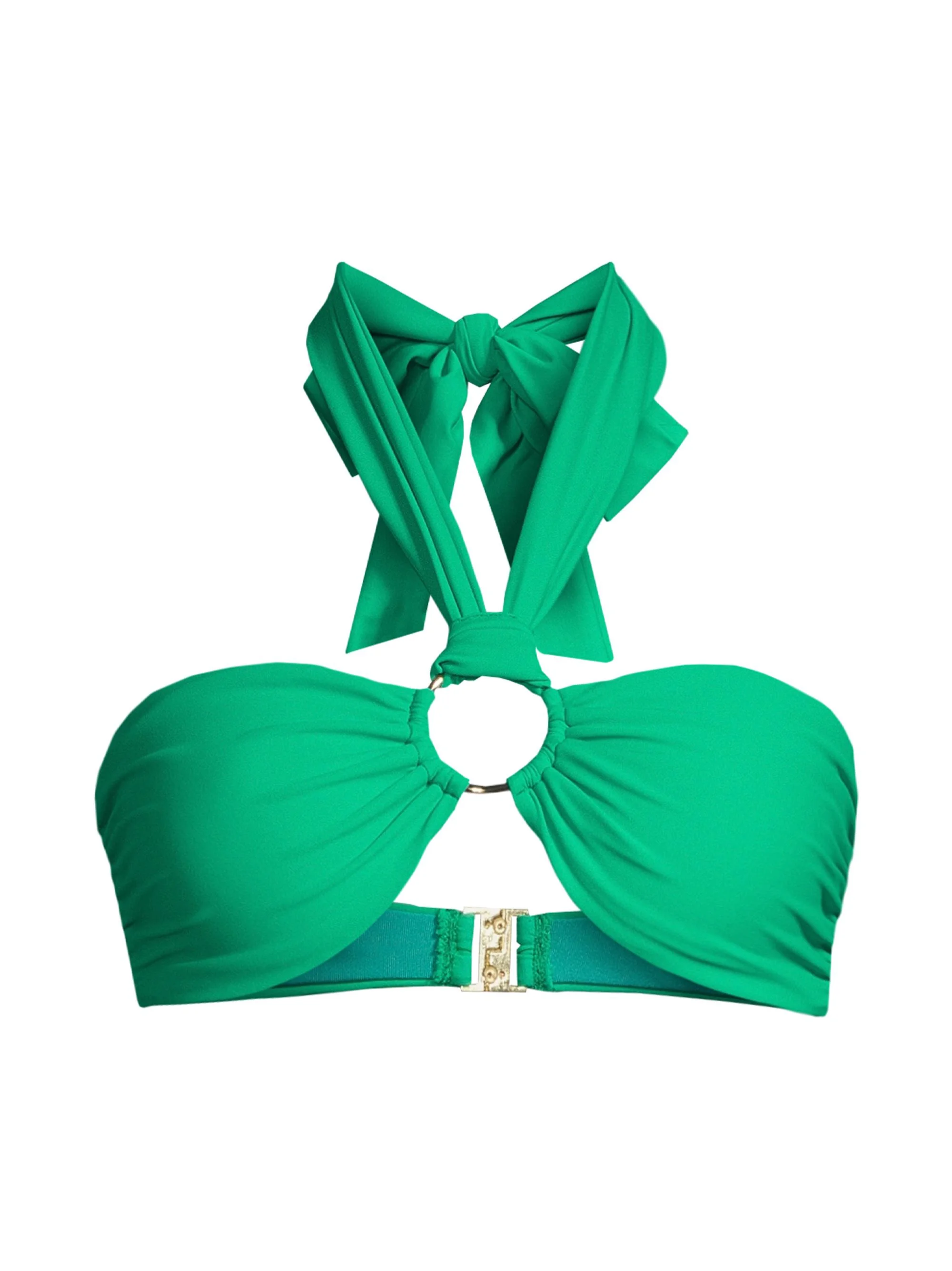 Women's Marie Bikini Top - Palm Green - 1
