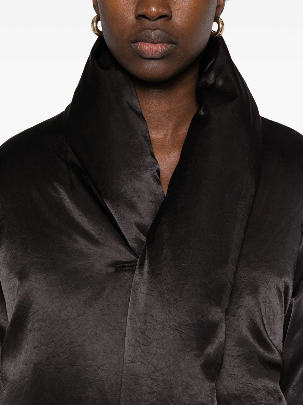 satin puffer jacket - 5